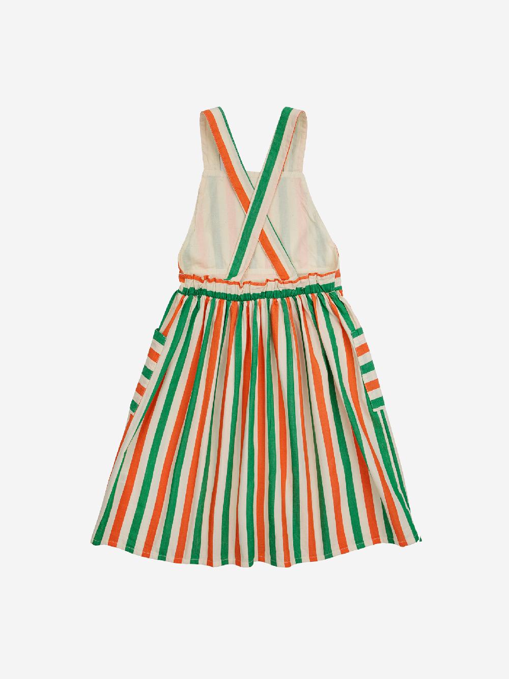 lmdi collection Vertical Stripes woven dress Tienda de fábrica