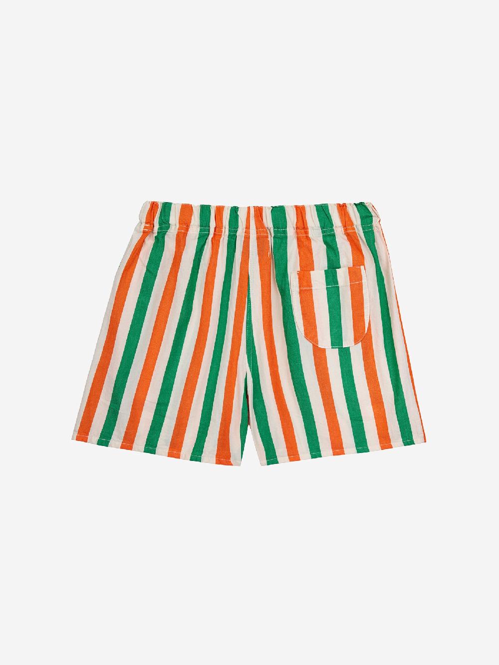 lmdi collection Vertical Stripes woven shorts Descuento por venta flash