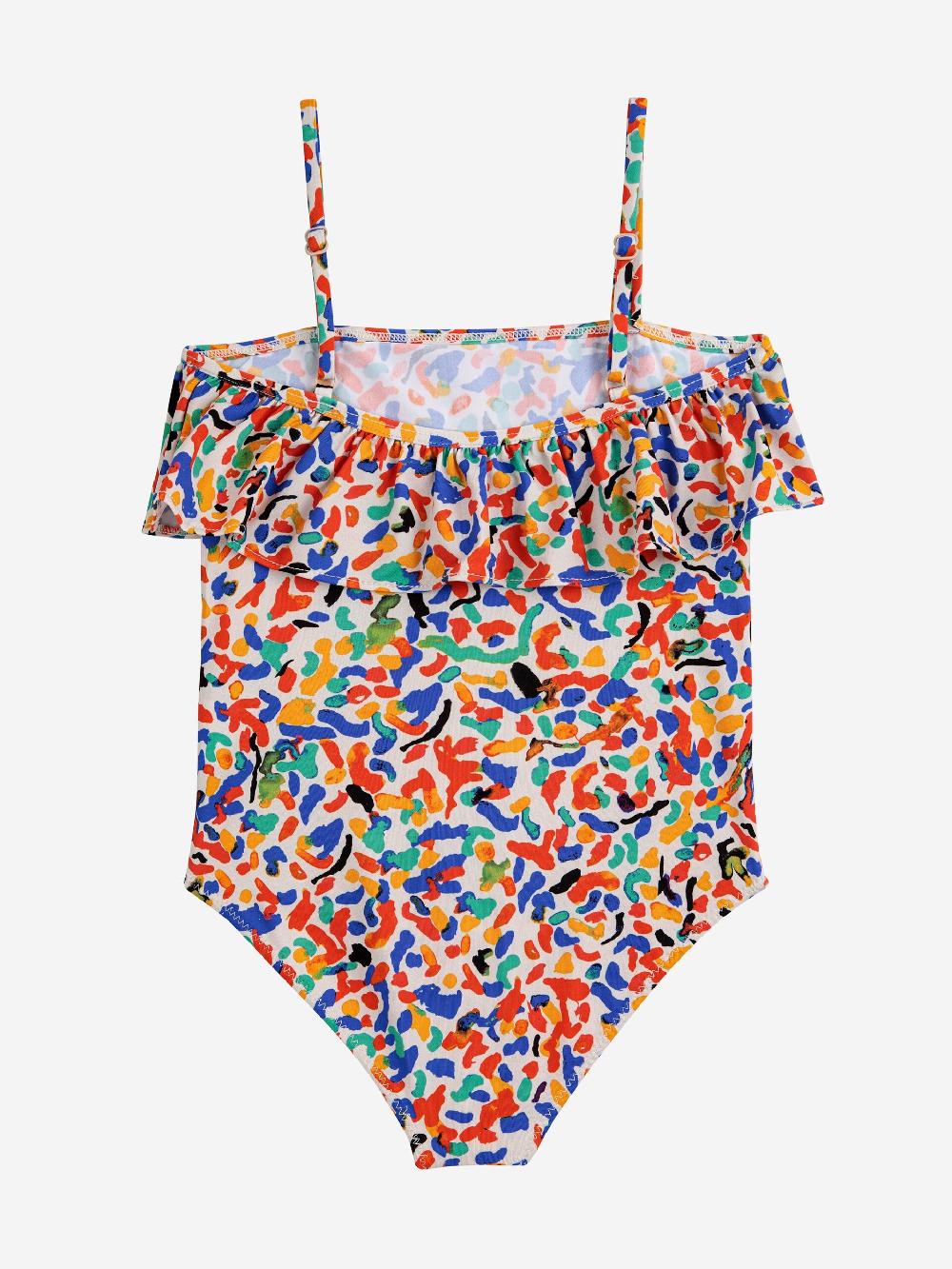 lmdi collection Confetti all over flounce swimsuit Ofertas de temporada
