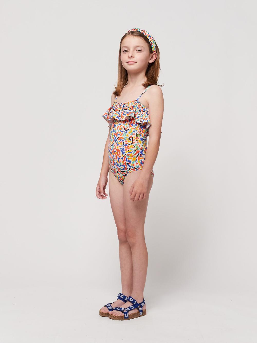 lmdi collection Confetti all over flounce swimsuit Ofertas de temporada