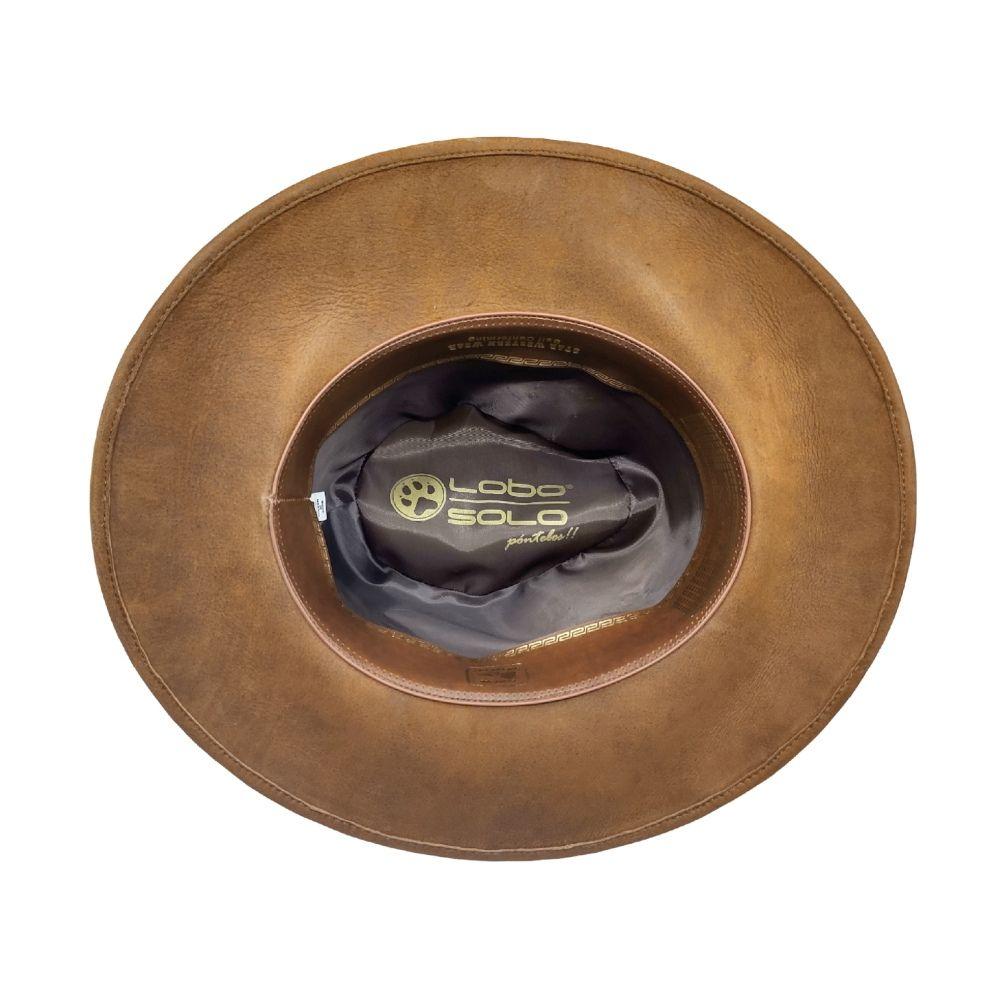 lobo solo Sombrero 100% Piel UNISEX Gran oferta