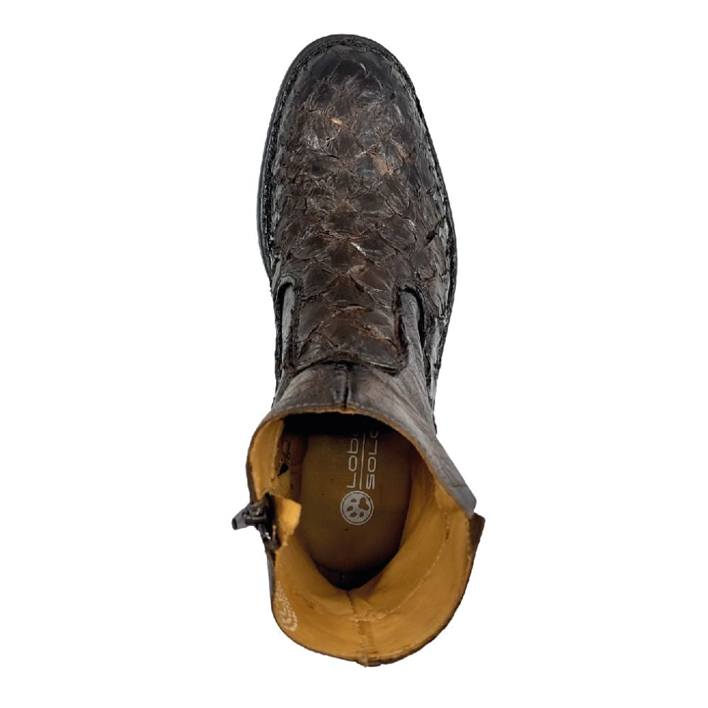 lobo solo BOTIN CABALLERO 7911PES PESCADO PIRARUCU CAFÉ Rebajas online