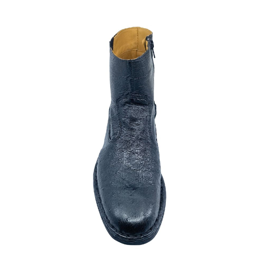 lobo solo BOTIN CABALLERO 7911AS PANZA DE AVESTRUZ NEGRO Rebajas top