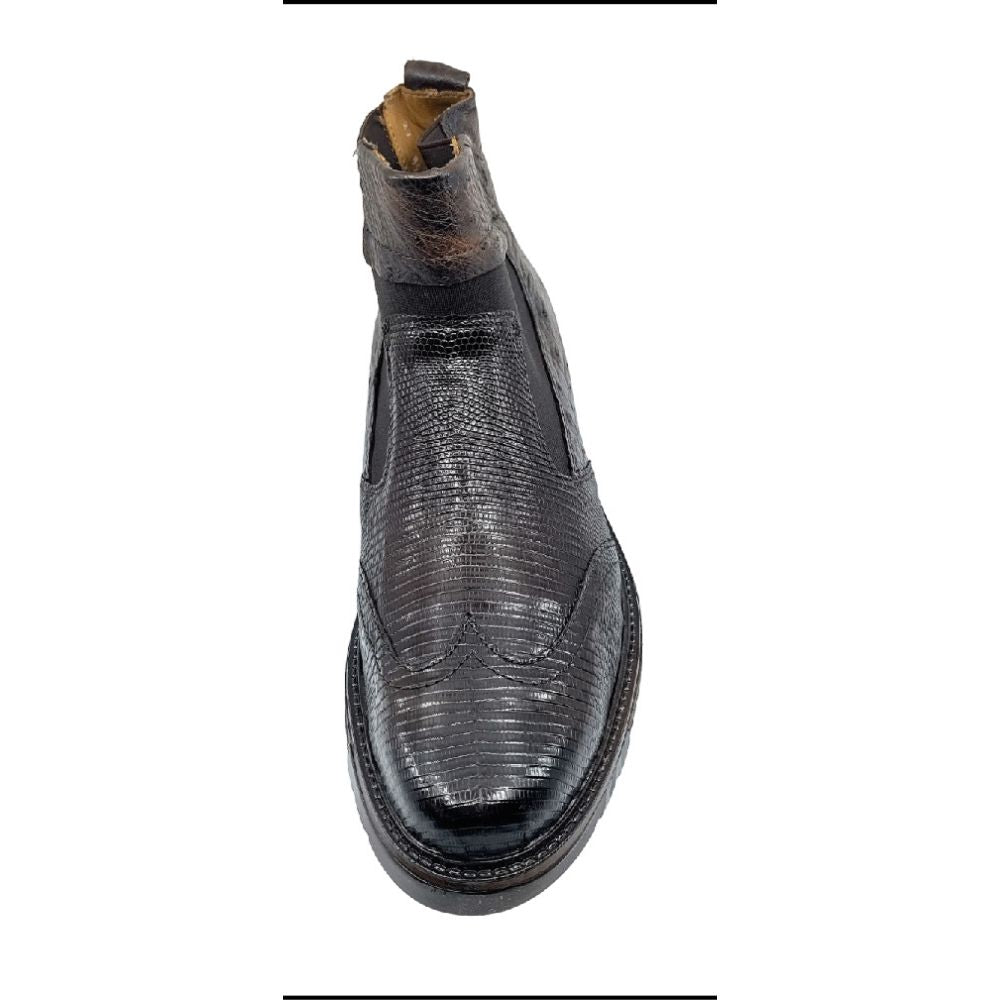 lobo solo BOTIN CABALLERO 8948XL LIZARD CAFE Oferta especial de fábrica