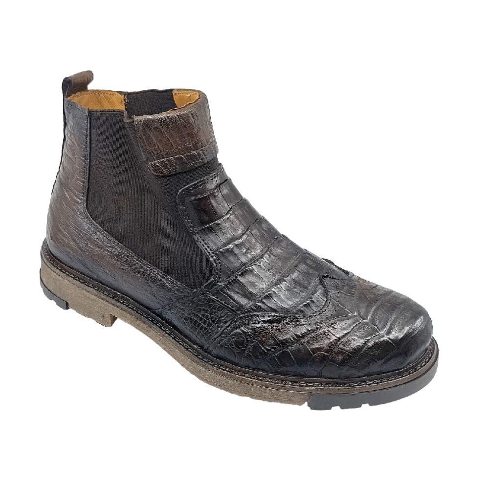 lobo solo BOTIN CABALLERO 8948CO COCODRILO CAFÉ Oferta exclusiva