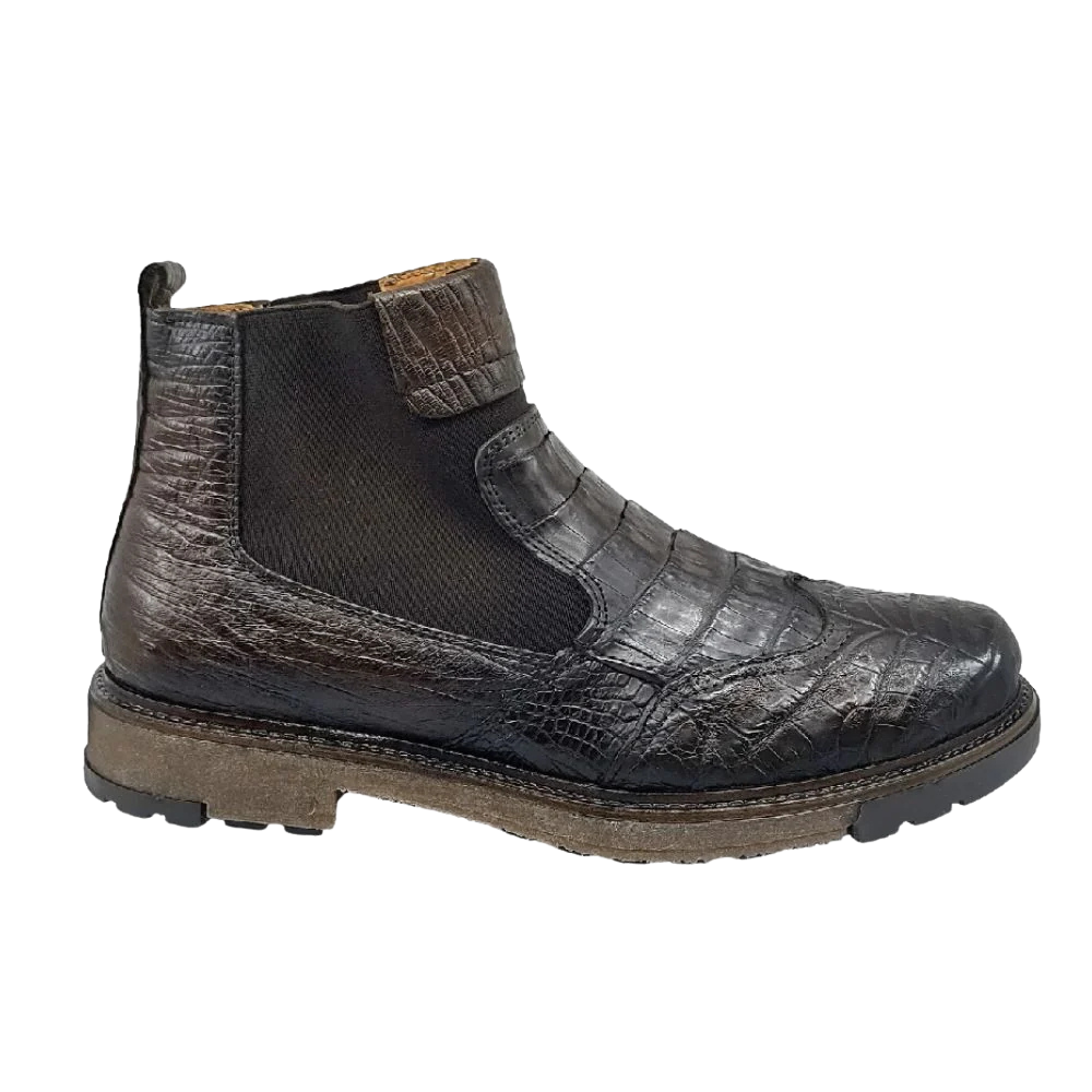 lobo solo BOTIN CABALLERO 8948CO COCODRILO CAFÉ Oferta exclusiva
