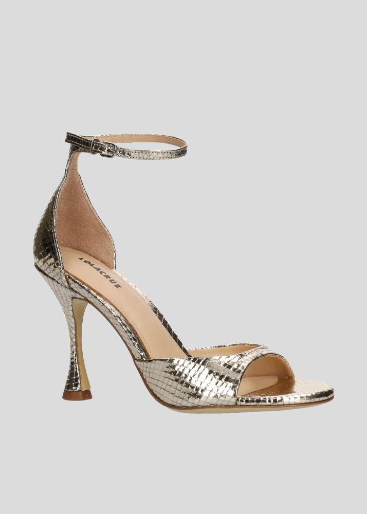 lola cruz KUMALA HEEL SANDAL Ofertas especiales
