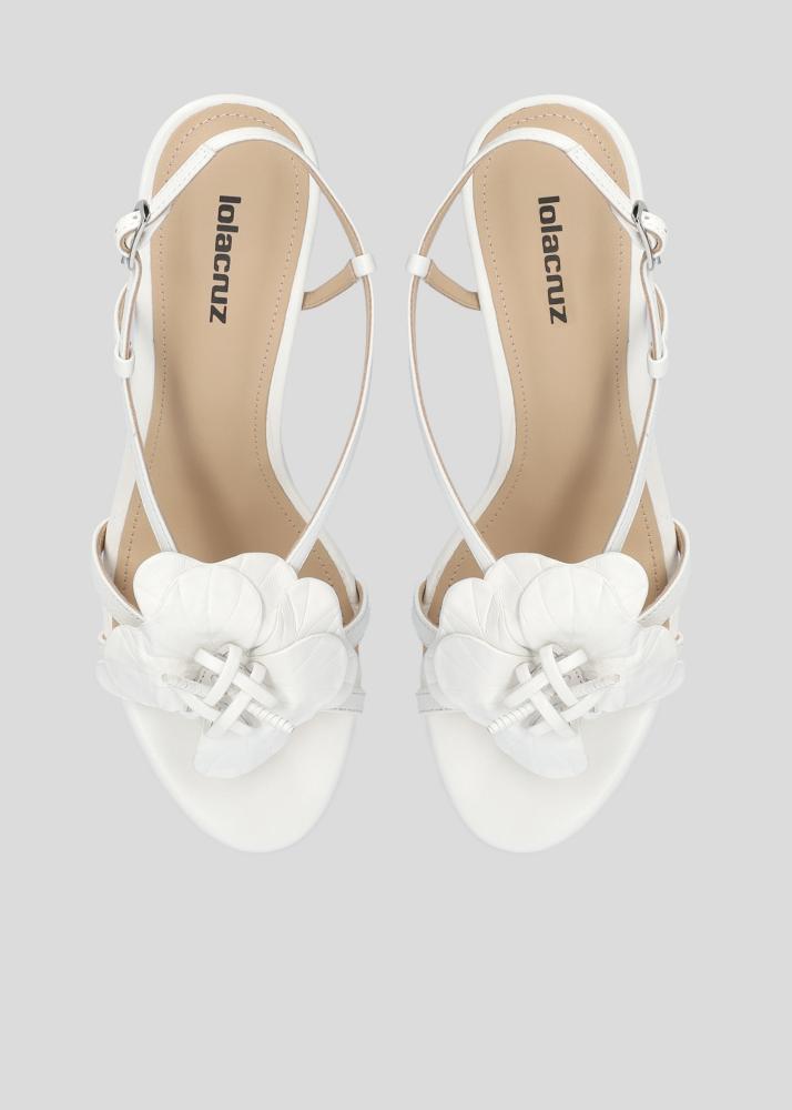 lola cruz TULIPA HEEL SANDALS 65 2025