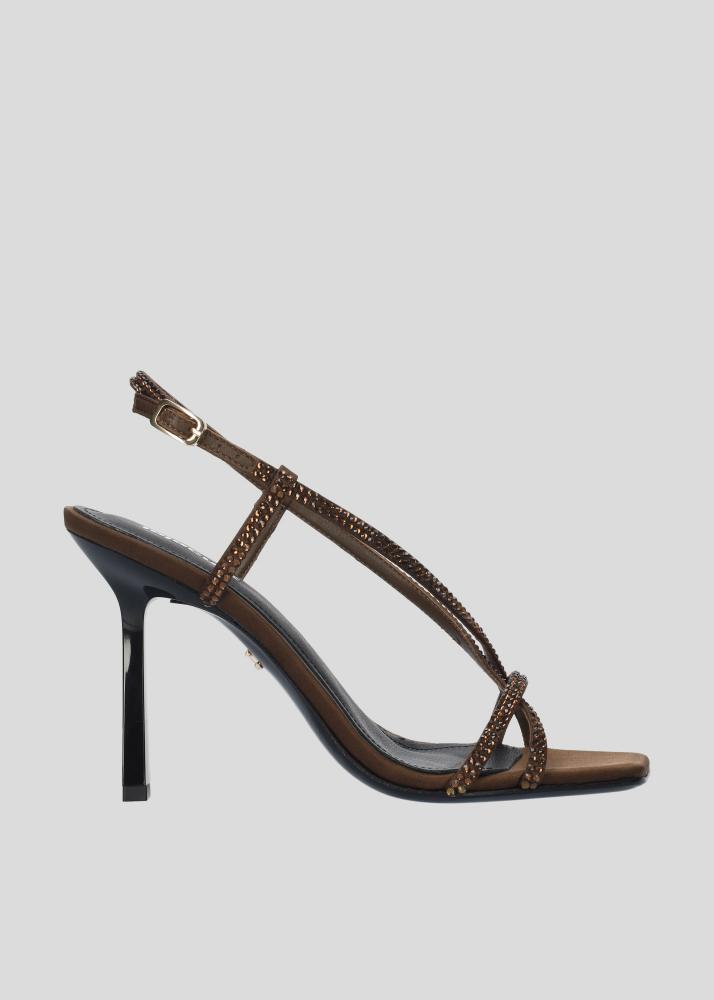 lola cruz LIBERTY HEEL SANDALS 85 Liquidación
