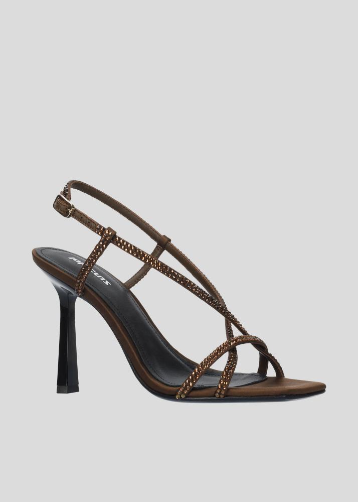 lola cruz LIBERTY HEEL SANDALS 85 Liquidación