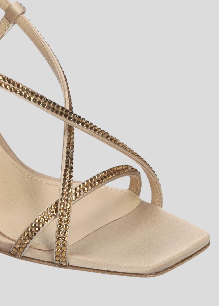 lola cruz LIBERTY HEEL SANDALS 85 Mejor oferta