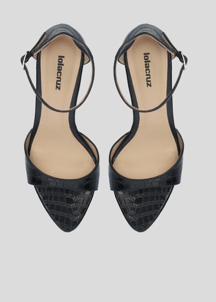 lola cruz SCARLETT HEEL SANDALS 65 Envío gratis