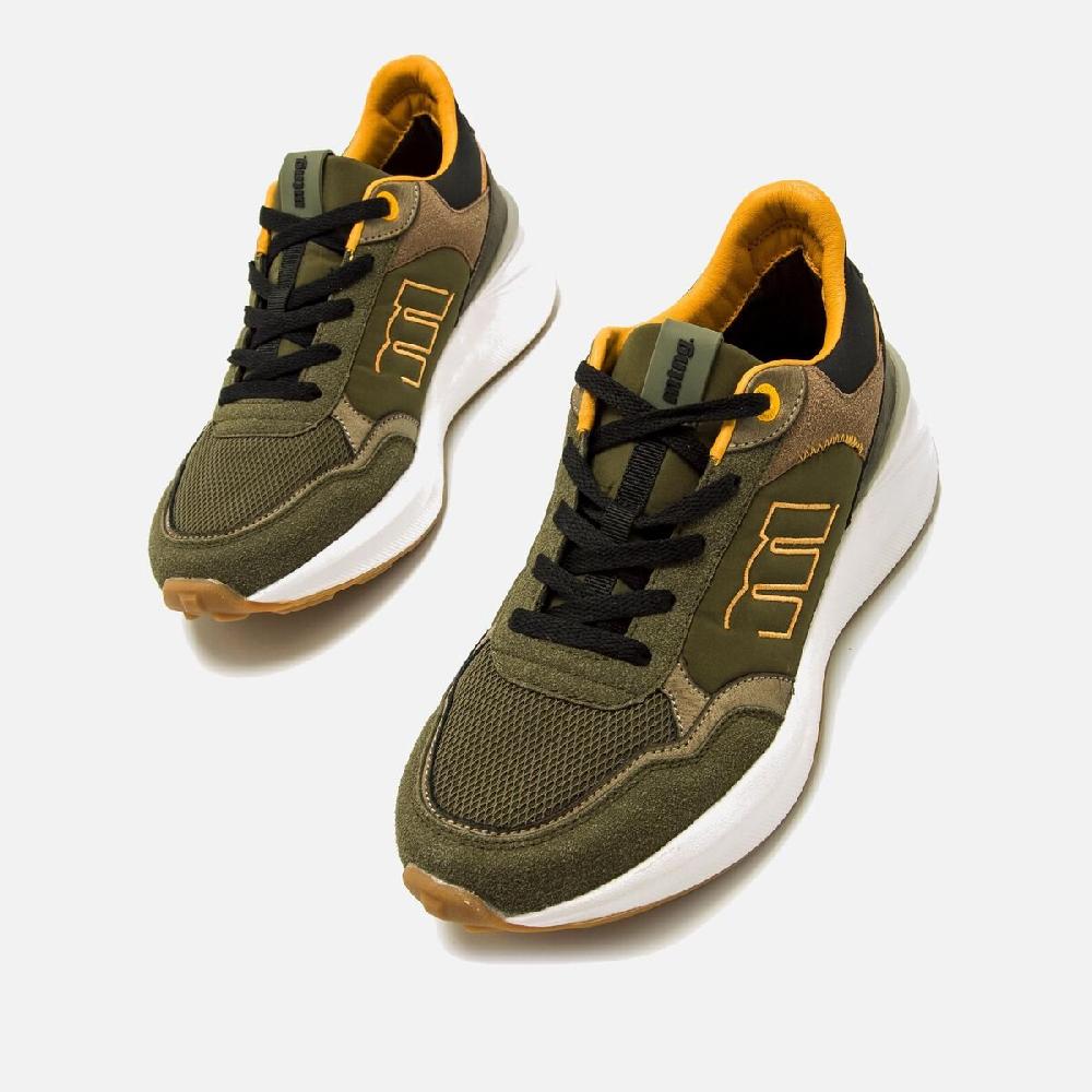 ﻿mtng Compra BORNEO verde 58749 Hombre Calzado Zapatillas Precio ultrabajo