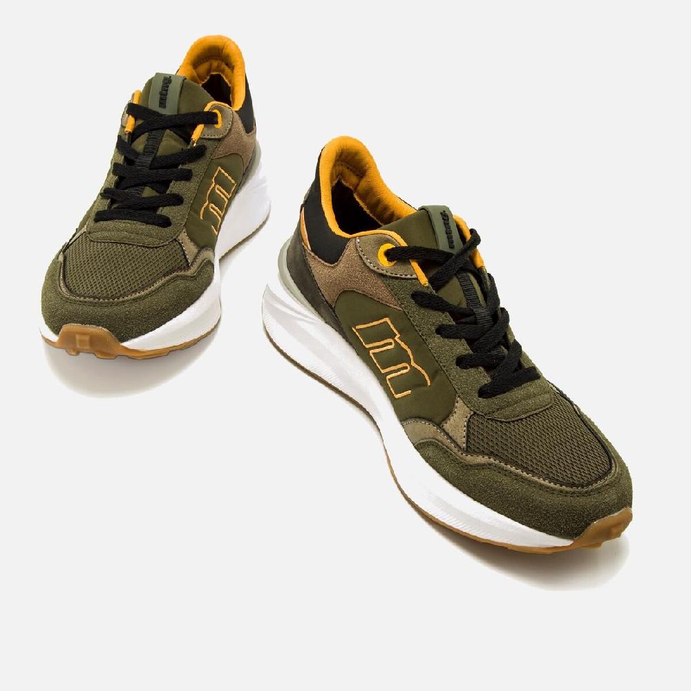 ﻿mtng Compra BORNEO verde 58749 Hombre Calzado Zapatillas Precio ultrabajo