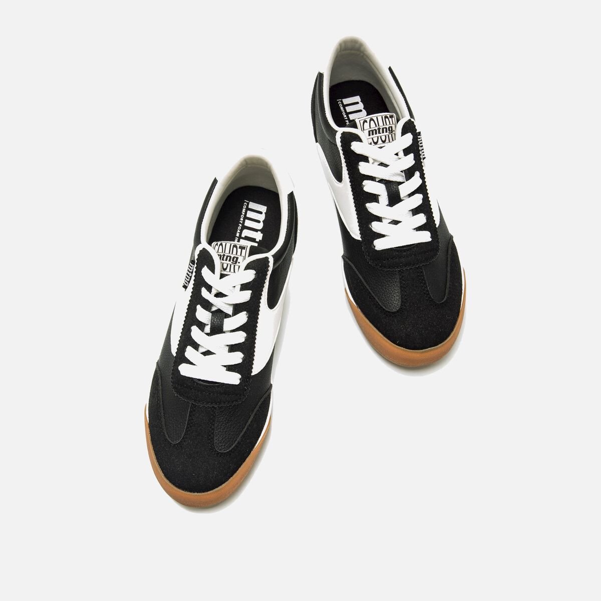 ﻿mtng Compra COURT negro 59798 Hombre Calzado Zapatillas Precio ultrabajo