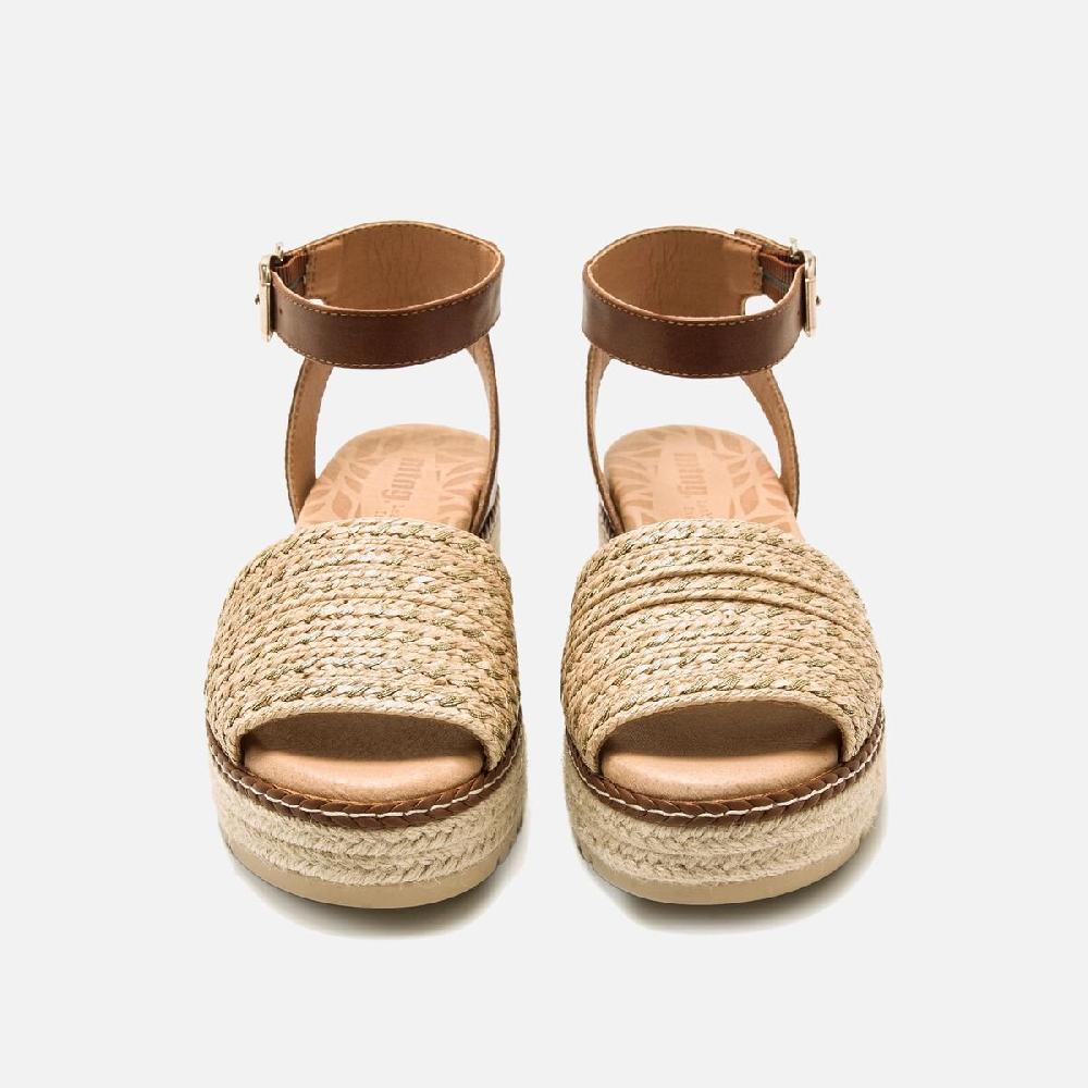 ﻿mtng Compra AMELIE beige 59606 Mujer Calzado Sandalias De CuñA Superdescuento