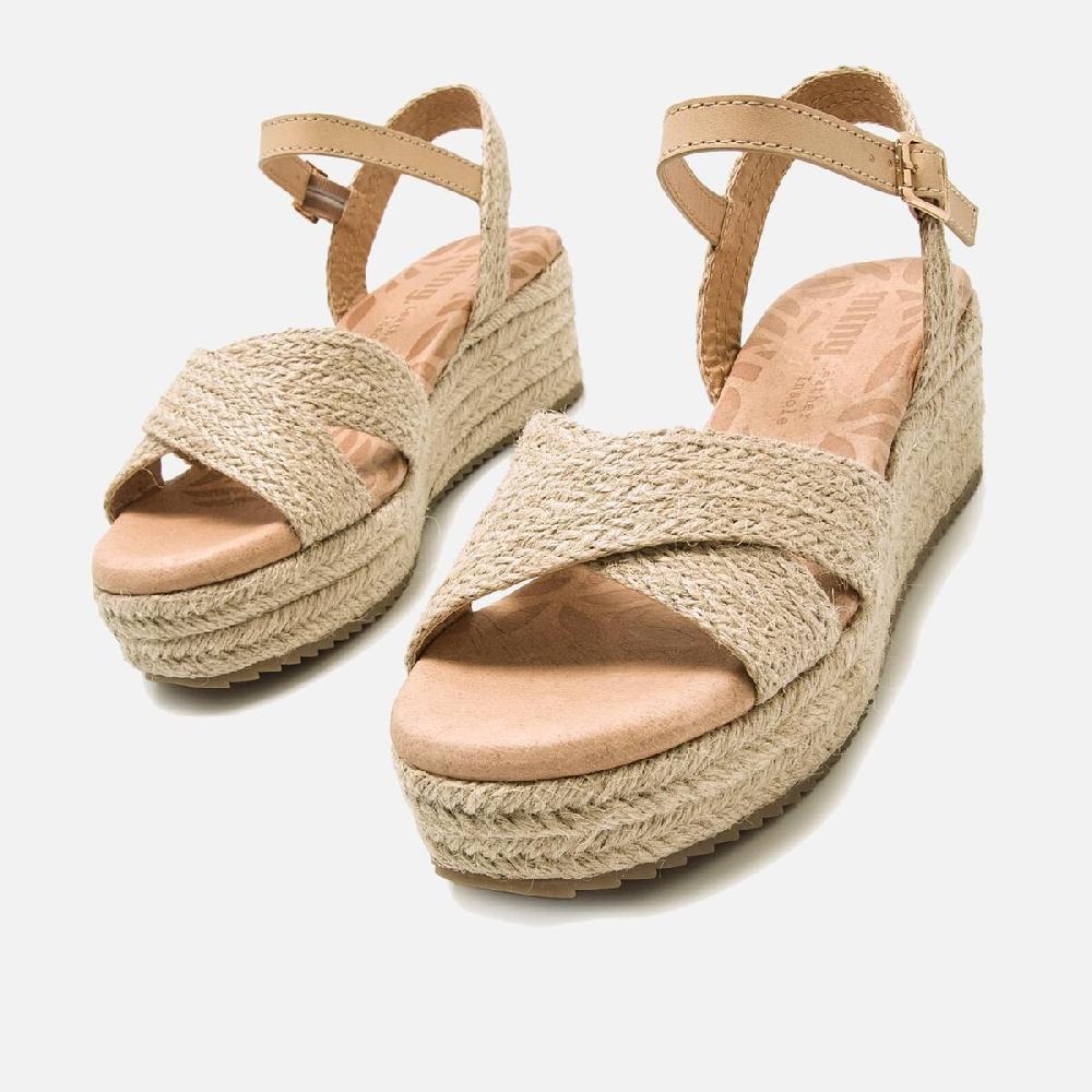 ﻿mtng Compra LITA beige 59630 Mujer Calzado Sandalias De CuñA Grandes descuentos