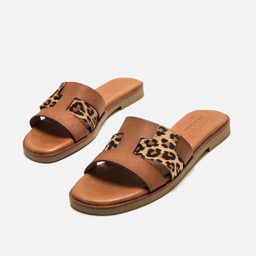 ﻿mtng Compra ALYSA marron 60314 Mujer Calzado Sandalias Planas En oferta