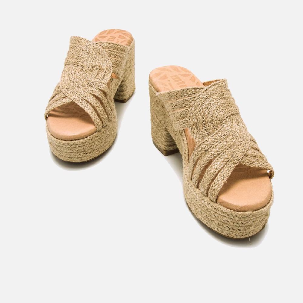 ﻿mtng Compra COURTNEY beige 60368 Mujer Calzado Sandalias De TacóN Libre de impuestos