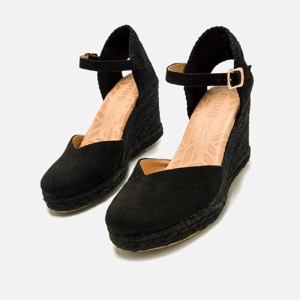 ﻿mtng Compra LOUISA negro 60259 Mujer Calzado Sandalias De CuñA En línea