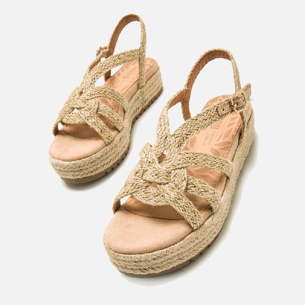 ﻿mtng Compra AMELIE beige 59603 Mujer Calzado Sandalias De CuñA Outlet online