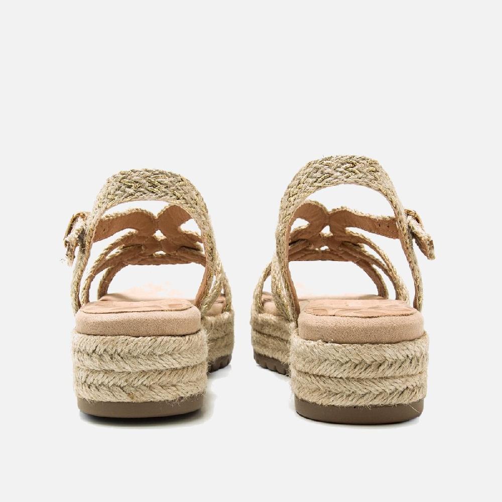 ﻿mtng Compra AMELIE beige 59603 Mujer Calzado Sandalias De CuñA Outlet online