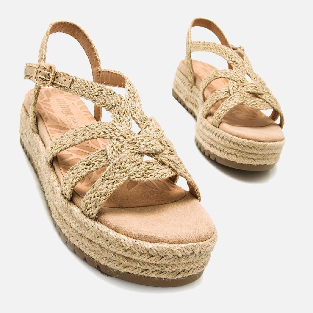 ﻿mtng Compra AMELIE beige 59603 Mujer Calzado Sandalias De CuñA Outlet online