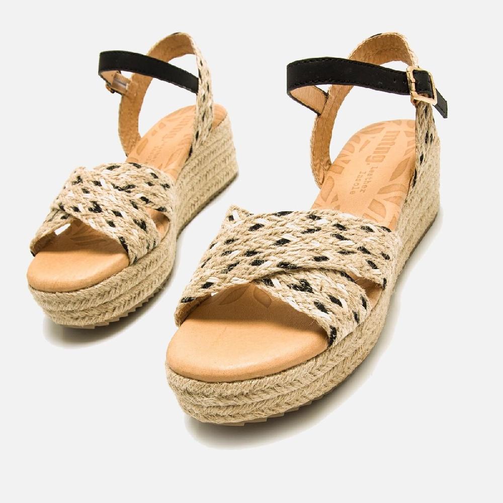 ﻿mtng Compra LITA negro 59632 Mujer Calzado Sandalias De CuñA Ofertas