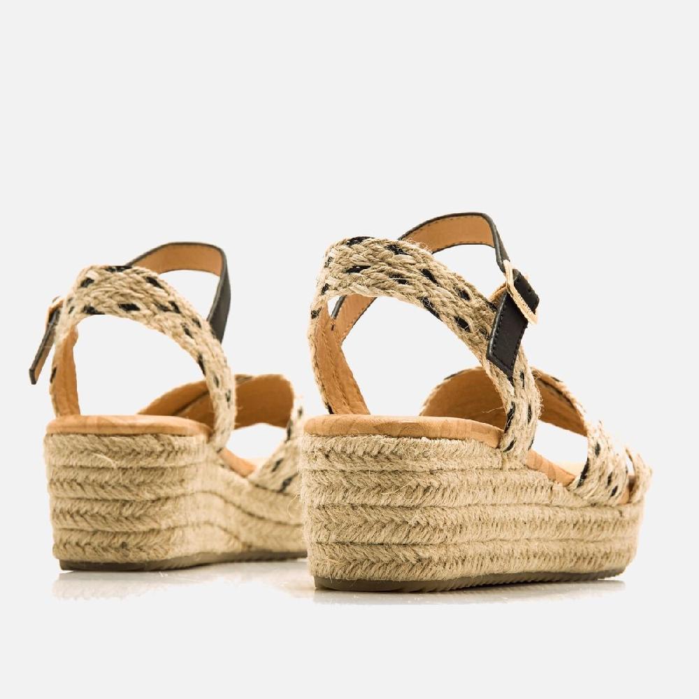 ﻿mtng Compra LITA negro 59632 Mujer Calzado Sandalias De CuñA Ofertas