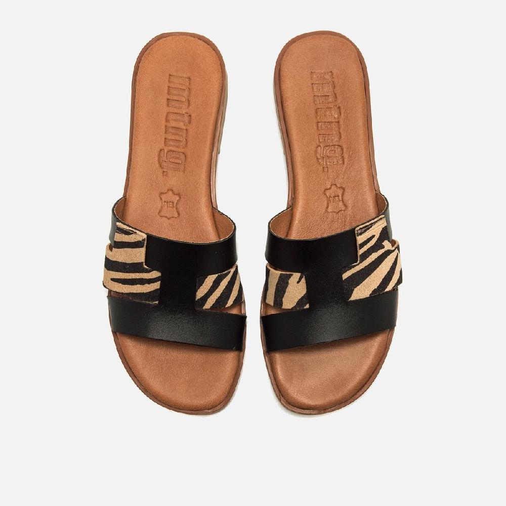 ﻿mtng Compra ALYSA negro 60312 Mujer Calzado Sandalias Planas Venta caliente