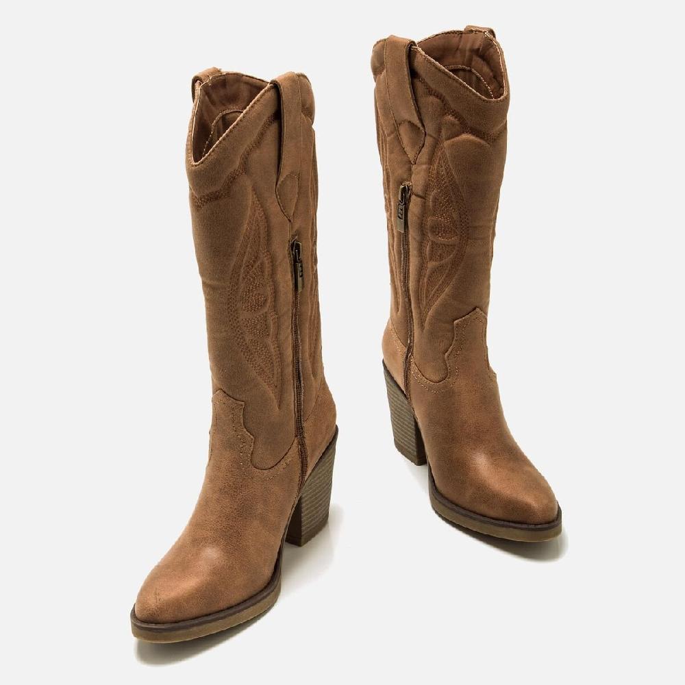 ﻿mtng Compra TIJUANA marron 59633 Mujer Calzado Botas De TacóN Liquidación