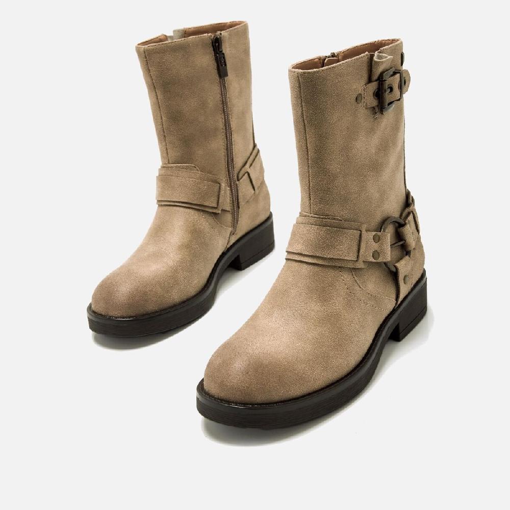 ﻿mtng Compra BRUNA beige 59619 Mujer Calzado Botines Planos Envío internacional gratuito
