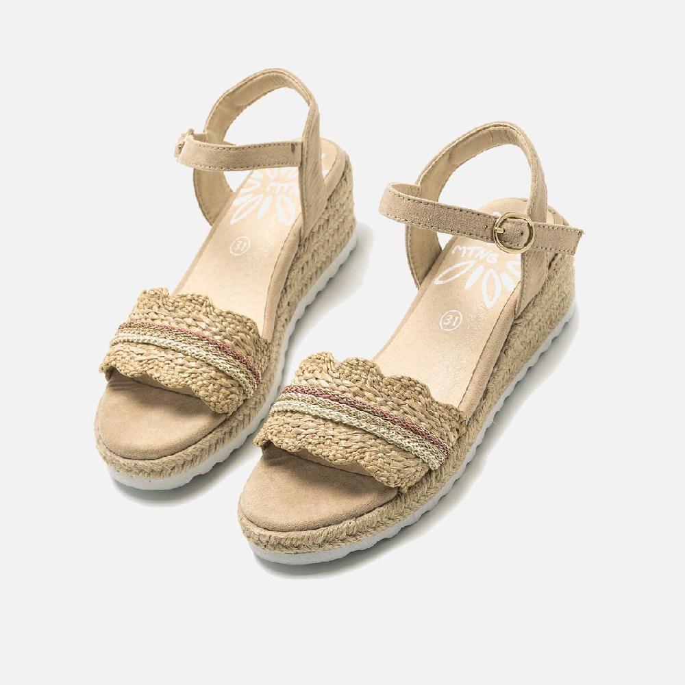 ﻿mtng Compra AUSTEN beige 54251 NiñOs NiñA Calzado Sandalias En oferta
