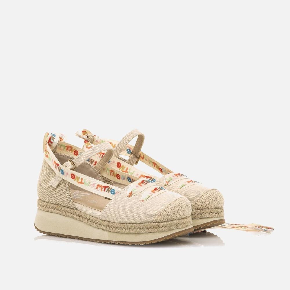 ﻿mtng Compra MOE beige 54242 NiñOs NiñA Calzado Sandalias Descuentos del mes