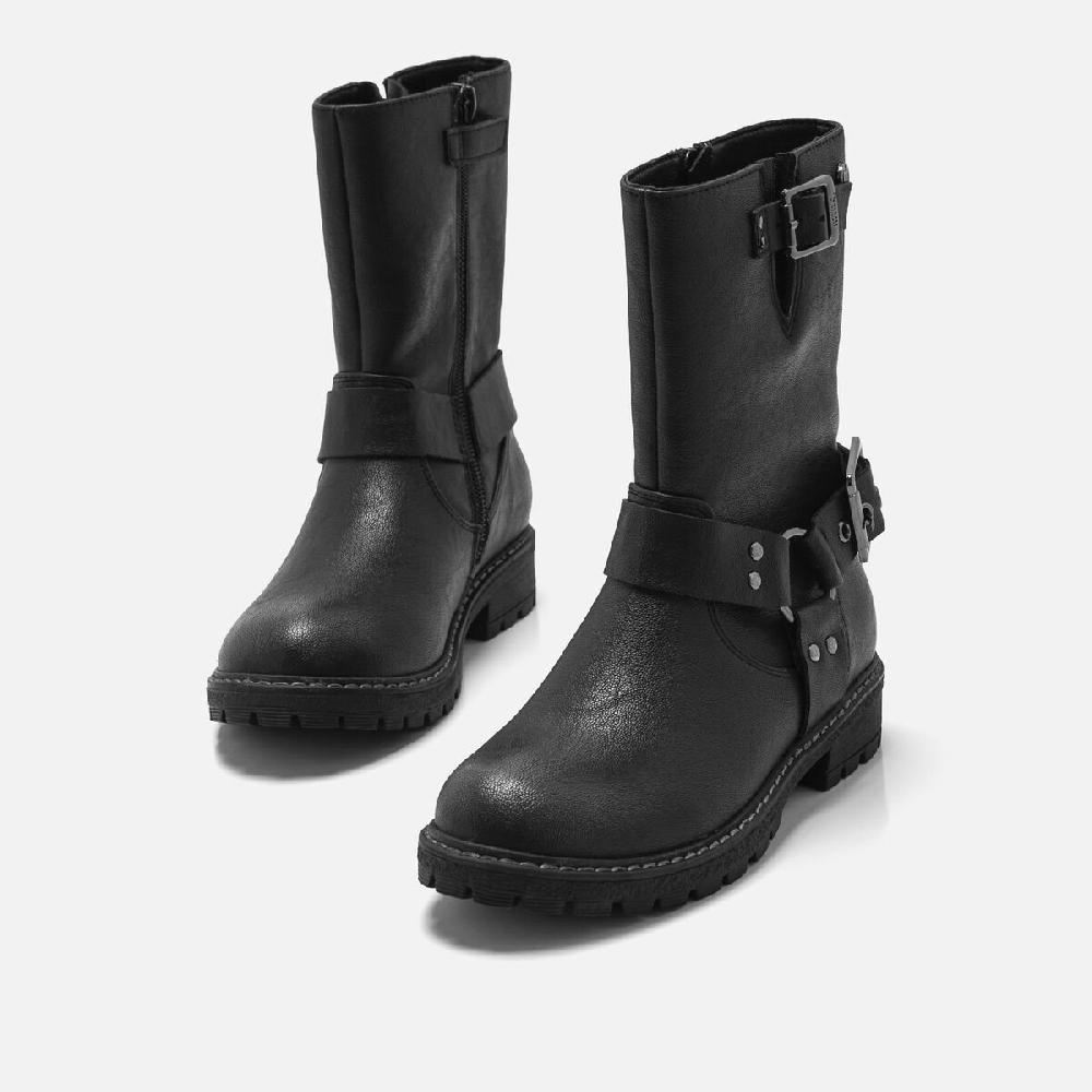 ﻿mtng Compra ALASKA negro 58978 NiñOs NiñA Calzado Botines Tienda de fábrica