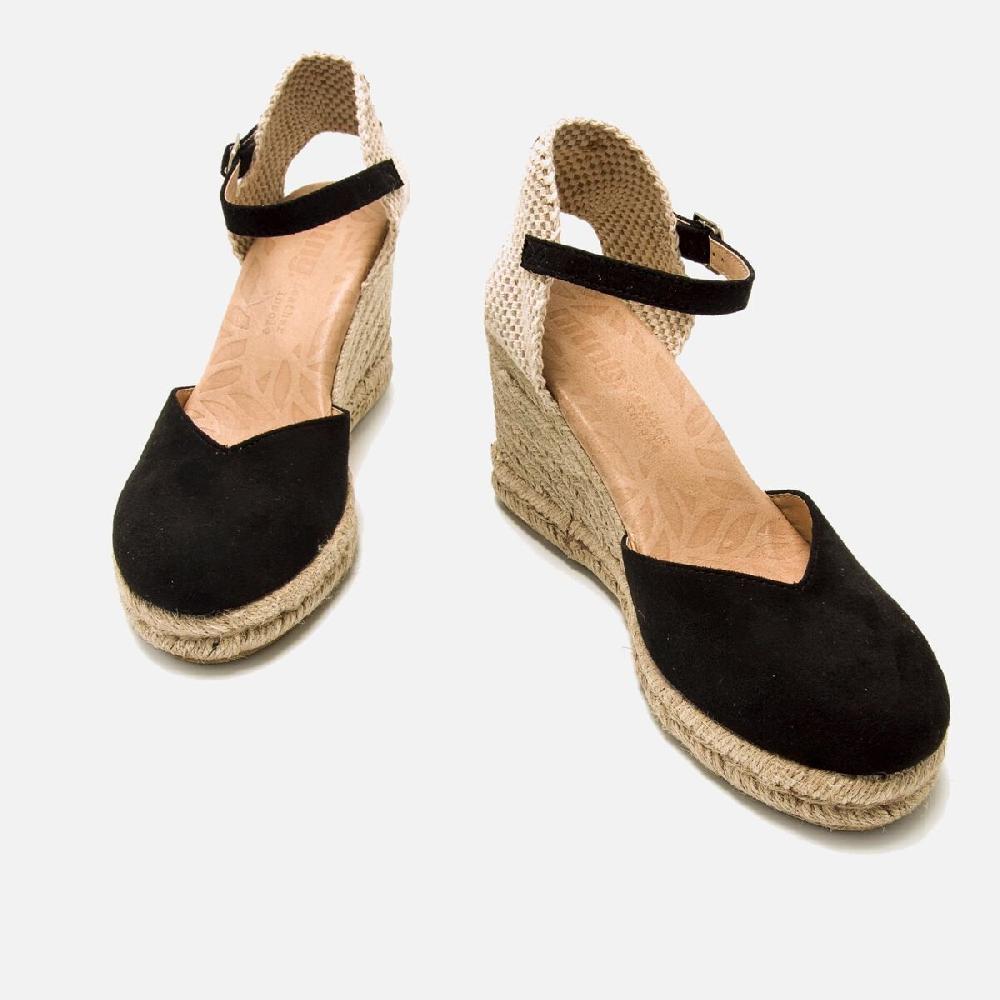 ﻿mtng Compra LOUISA negro 60251 Mujer Calzado Sandalias De CuñA Descuentos del mes