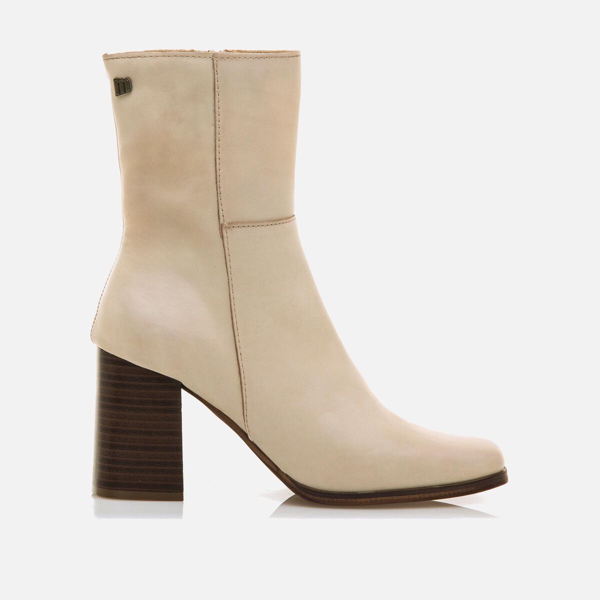﻿mtng Compra PORTO beige 58648 Mujer Calzado Botines De TacóN