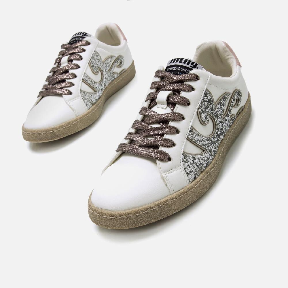 ﻿mtng Compra BOWIE plata 59667 Mujer Calzado Zapatillas Grandes ahorros
