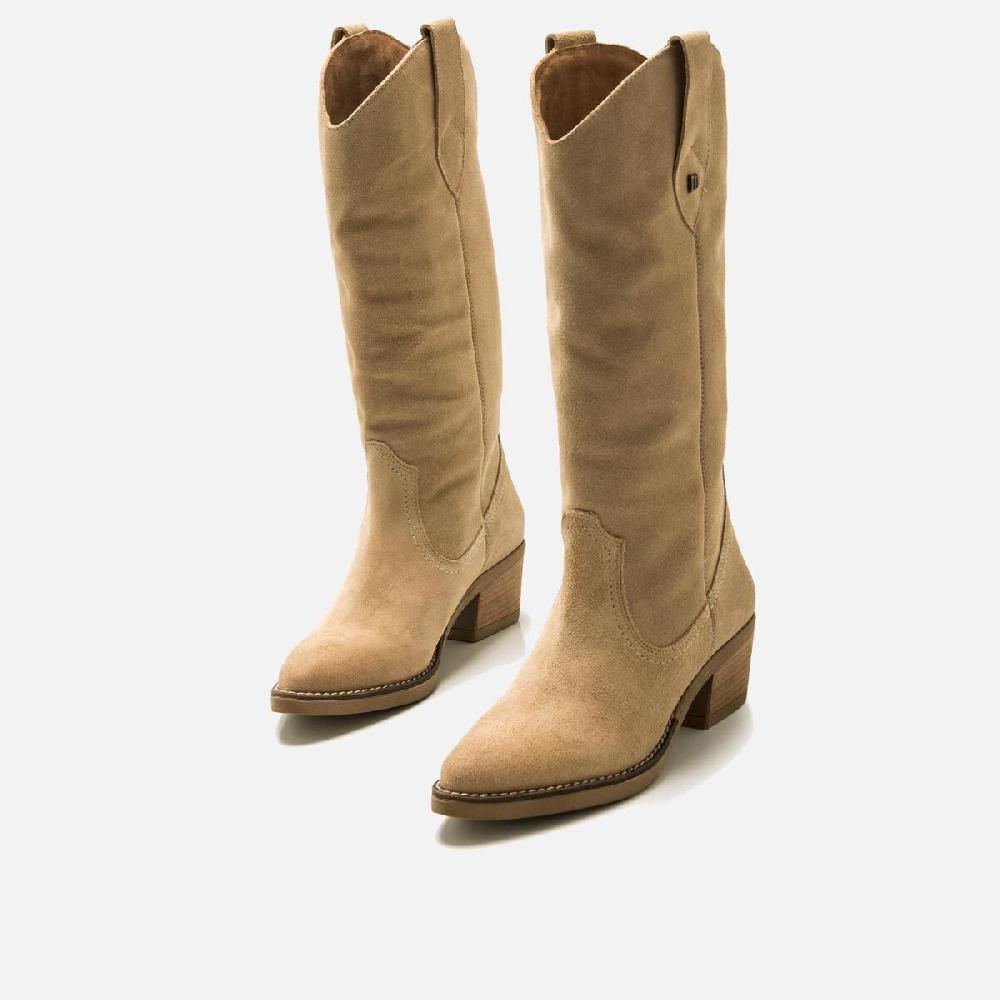 ﻿mtng Compra TEO beige 57422 Mujer Calzado Botas De TacóN Outlet