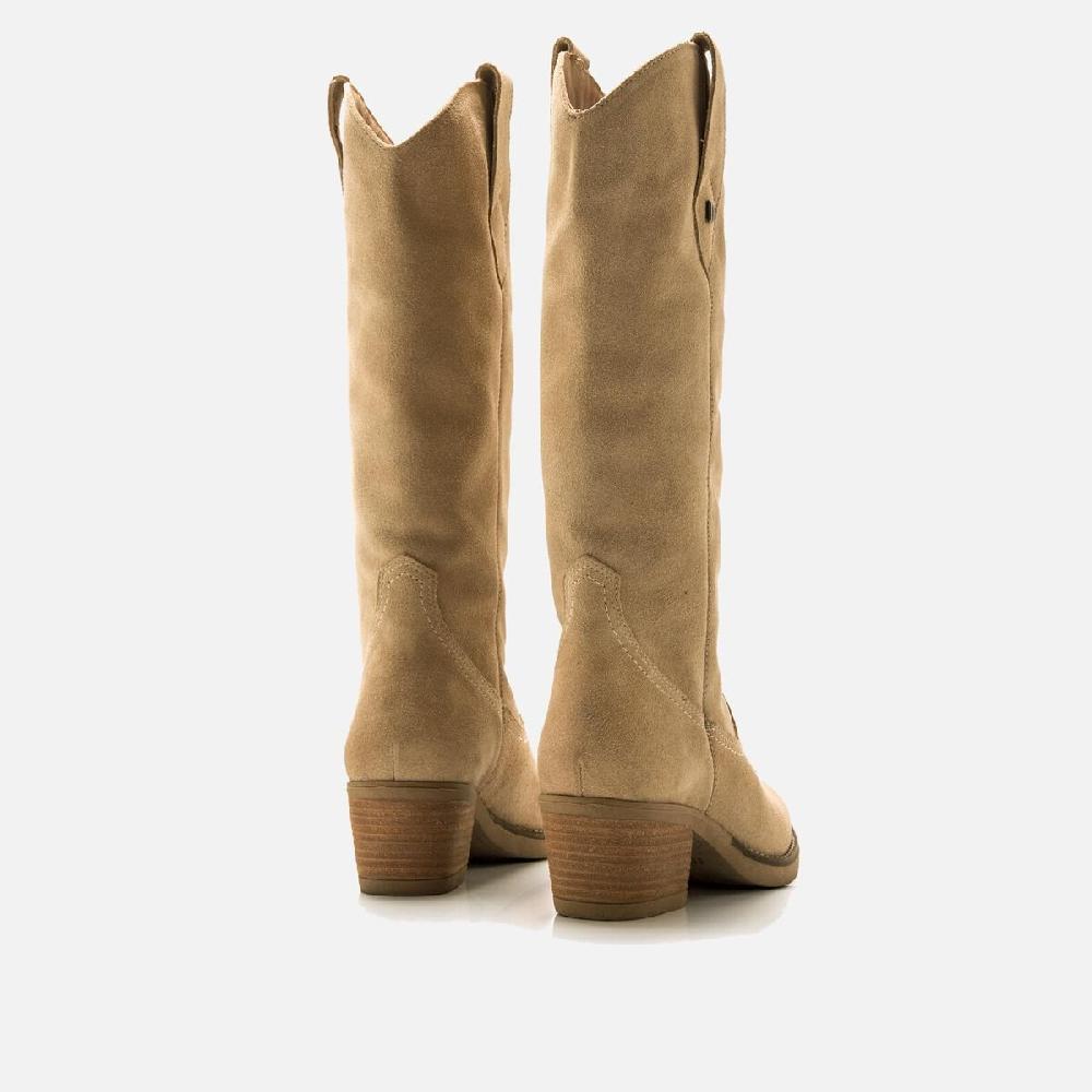 ﻿mtng Compra TEO beige 57422 Mujer Calzado Botas De TacóN Outlet