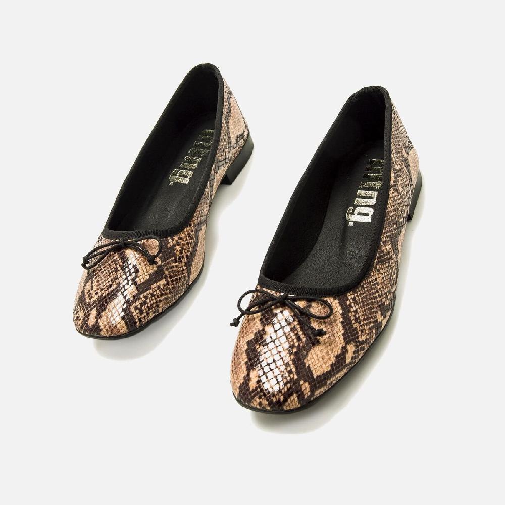 ﻿mtng Compra CAMILLE beige 59521 Mujer Calzado Zapatos Planos Solo queda un día