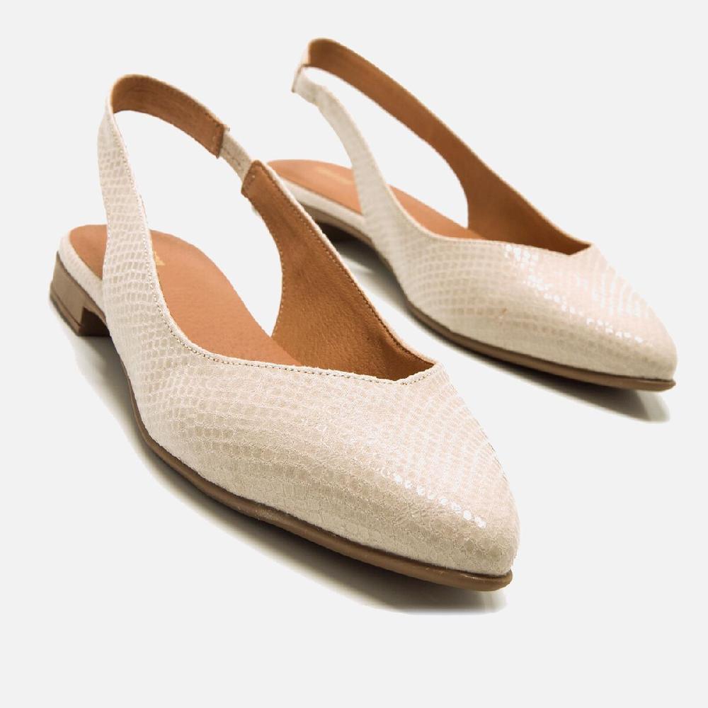﻿mtng Compra LOANA beige 60602 Mujer Calzado Zapatos Planos Superdescuento