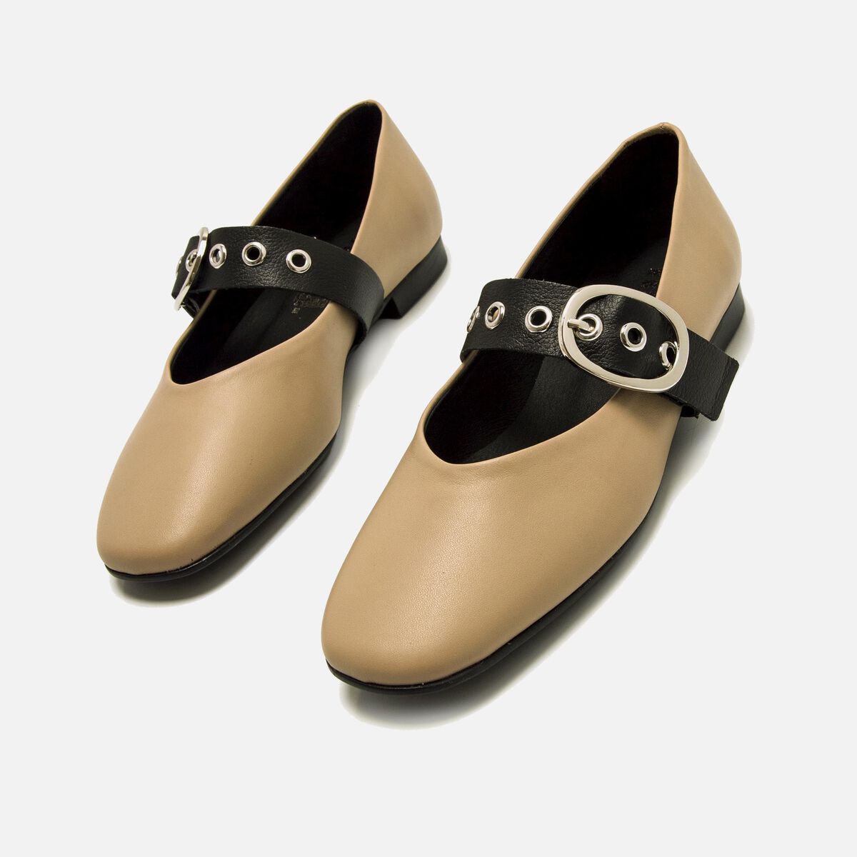 ﻿mtng Compra CAMILLE beige 60134 Mujer Calzado Zapatos Planos Grandes descuentos