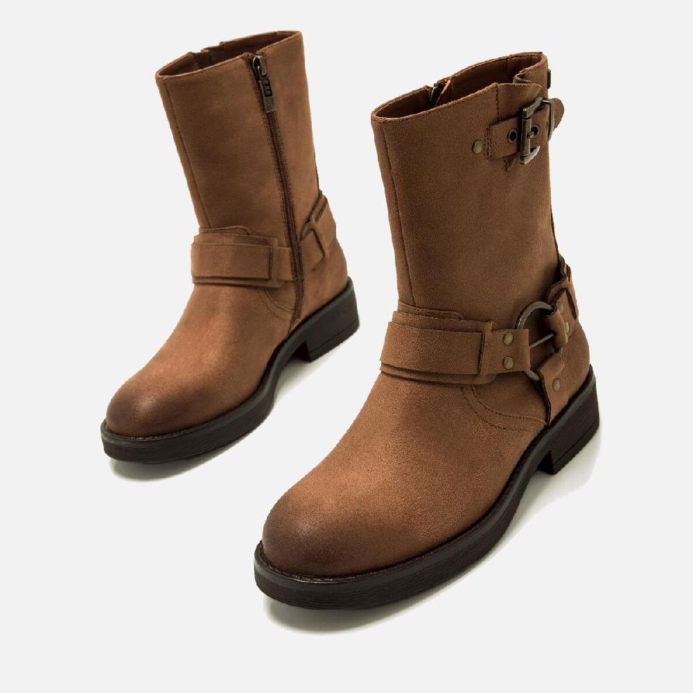 ﻿mtng Compra BRUNA marron 59618 Mujer Calzado Botines Planos Ahorra y exporta