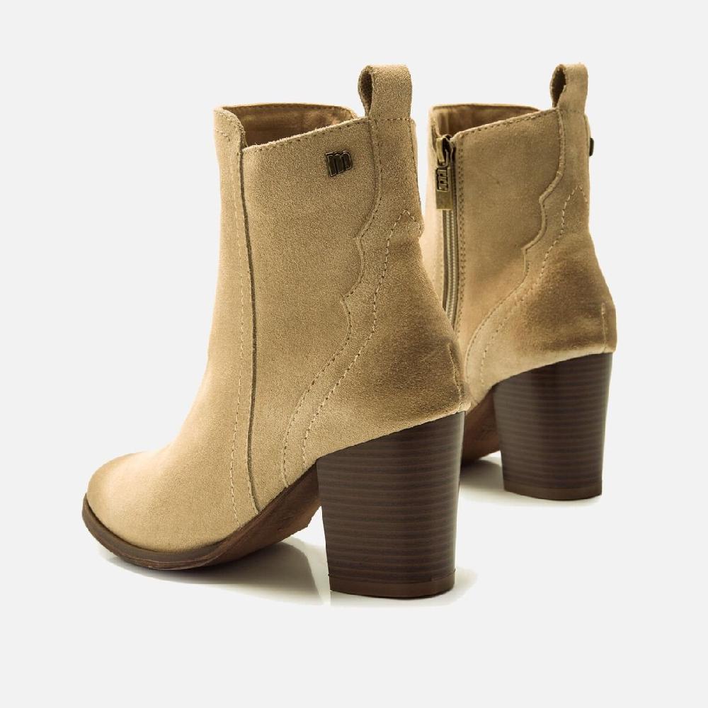 ﻿mtng Compra JOLIE beige 59454 Mujer Calzado Botines De TacóN Oferta exclusiva