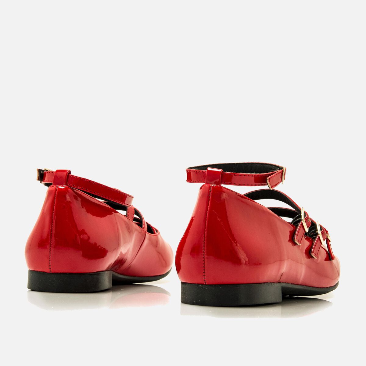 ﻿mtng Compra CAMILLE rojo 57647 Mujer Calzado Zapatos Planos Rebajas de fin de temporada