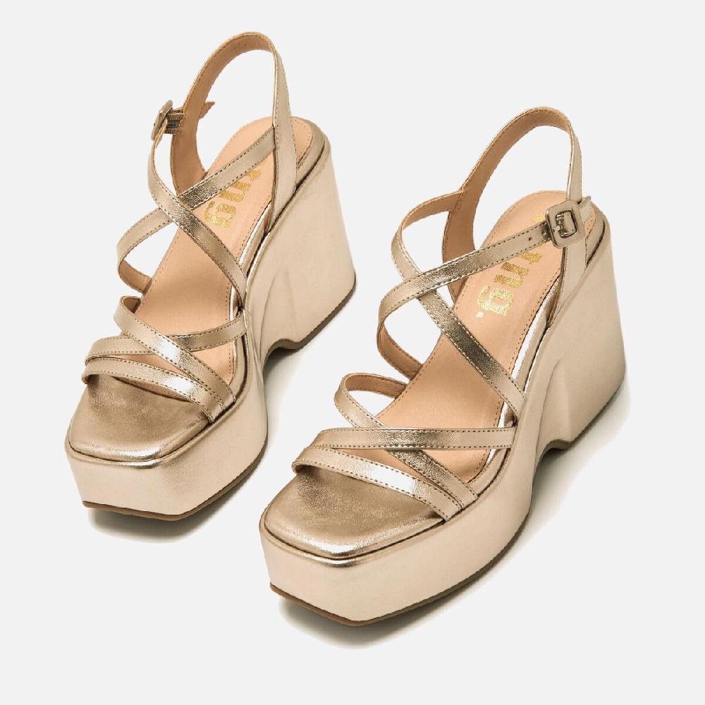 ﻿mtng Compra LIZZY oro 57011 Mujer Calzado Sandalias De CuñA Outlet