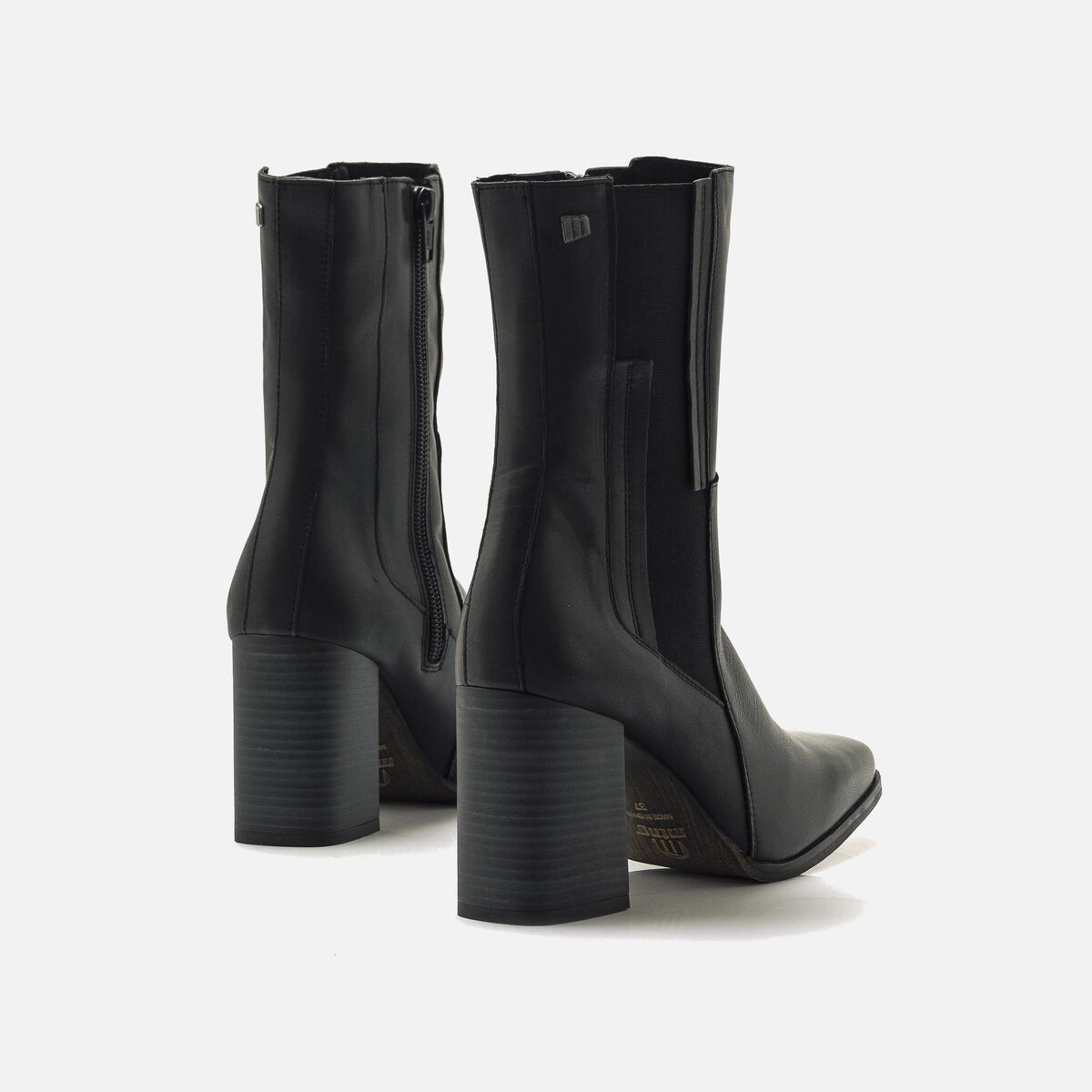 ﻿mtng Compra PORTO negro 53309 Mujer Calzado Botines De TacóN Tienda