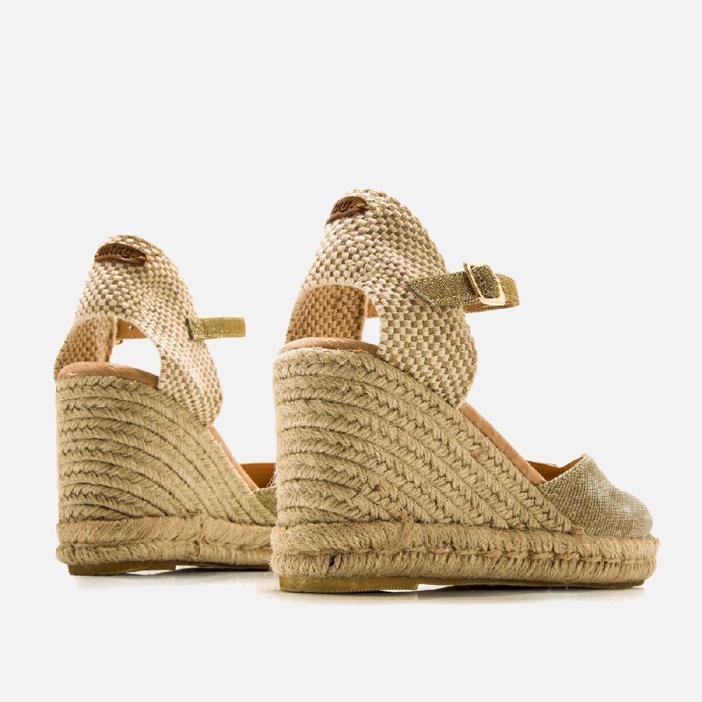 ﻿mtng Compra LOUISA oro 60254 Mujer Calzado Sandalias De CuñA Ahorra y exporta