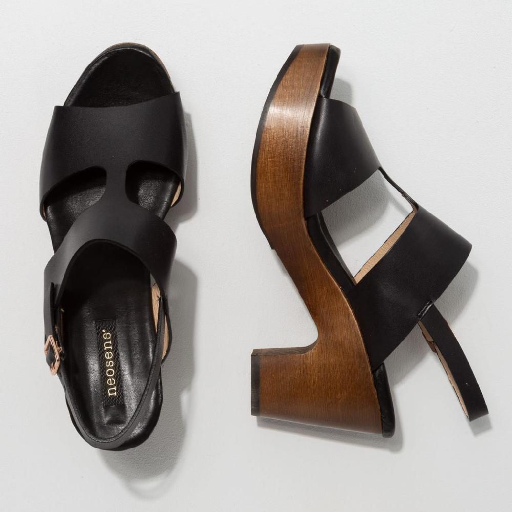 neosens S3270 RESTORED SKIN EBONY/ ST.LAURENT SANDAL Grandes ahorros